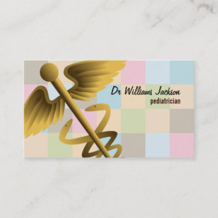 Tarjetas de visita del pediatra
