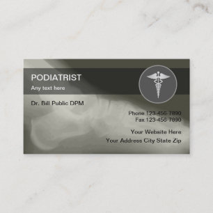 Tarjetas de visita del Podiatrist