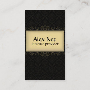 Tarjetas de visita del proveedor de Internet