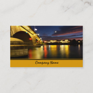 Tarjetas de visita del puente de Londres