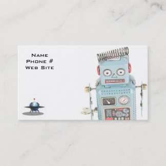 Tarjetas de visita del robot
