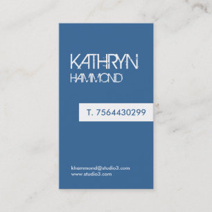 Tarjetas de visita del salón