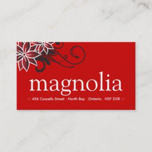 Tarjetas de visita del salón de belleza