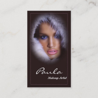 Tarjetas de visita del salón/del maquillaje/de la