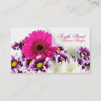 Tarjetas de visita del Shoppe de la flor