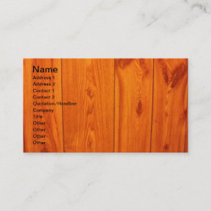 Tarjetas de visita del suelo de la madera dura del
