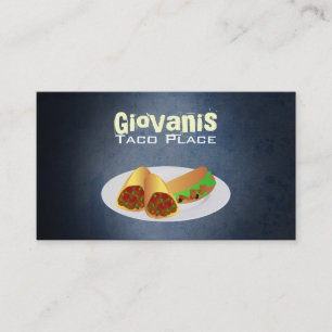 Tarjetas de visita del Taco