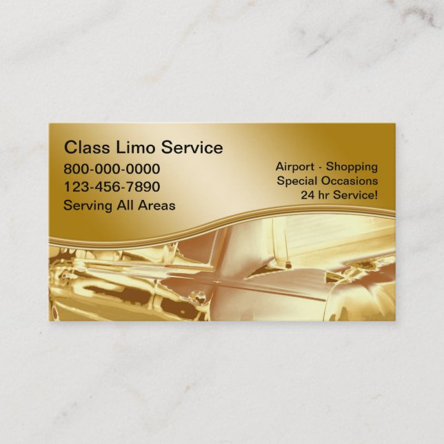 Tarjetas de visita del taxi (Anverso)