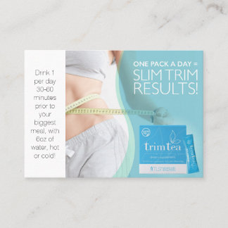 TARJETAS DE VISITA DEL TÉ DEL AJUSTE DE TLS