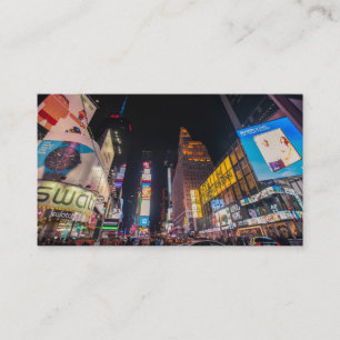 Tarjetas de visita del Times Square
