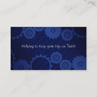 Tarjetas de visita del trabajo del reloj