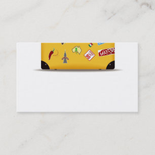 tarjetas de visita del viaje