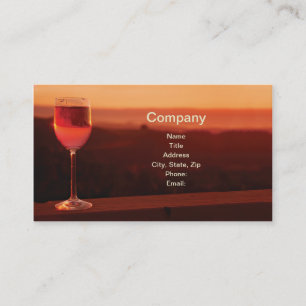 Tarjetas de visita del vino