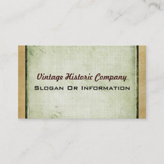 Tarjetas de visita del vintage