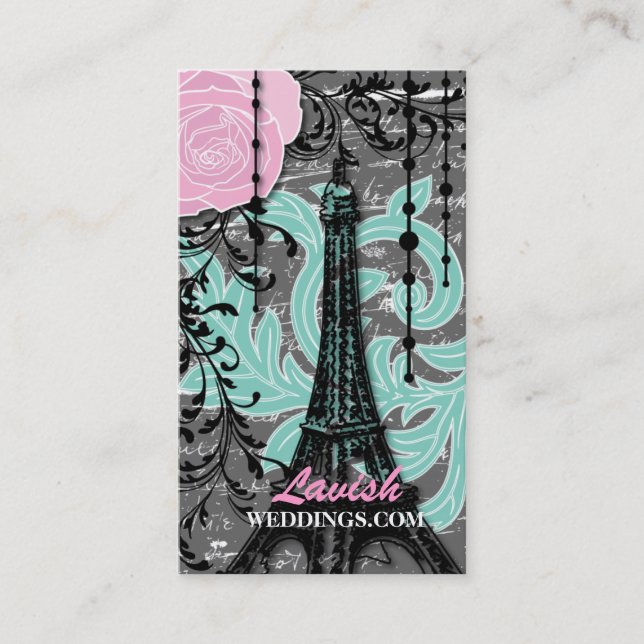 Tarjetas de visita del vintage (Anverso)