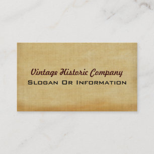 Tarjetas de visita del vintage