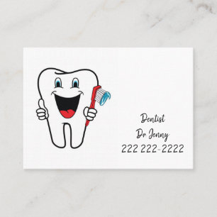Tarjetas de visita, dentista