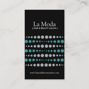 Tarjetas de visita descaradas del salón