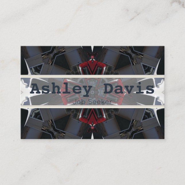 Tarjetas de visita desempleadas (Anverso)