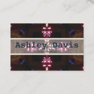 Tarjetas de visita desempleadas