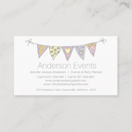 Tarjetas de visita dibujadas de golpe ligero del