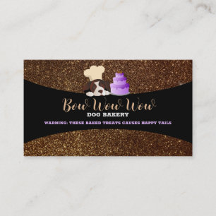 Tarjetas de visita Dog Bakery