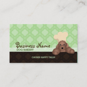 Tarjetas de visita Dog Bakery