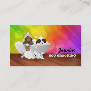 Tarjetas de visita Dog Groomer