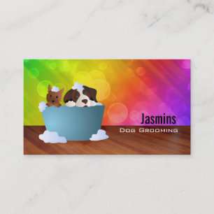 Tarjetas de visita Dog Groomer