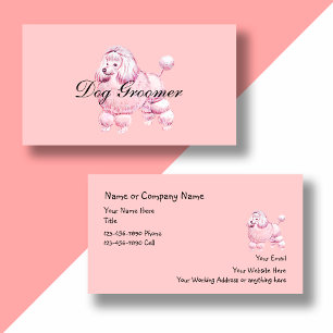 Tarjetas de visita Dog Grooming