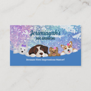 Tarjetas de visita Dog Grooming