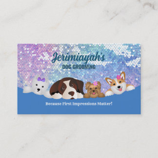 Tarjetas de visita Dog Grooming