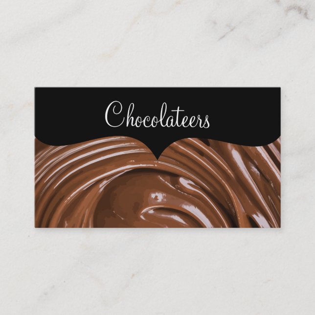 Tarjetas de visita dulces de la tienda (Anverso)