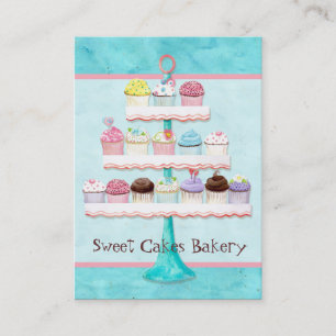 Tarjetas de visita dulces del Shoppe de la