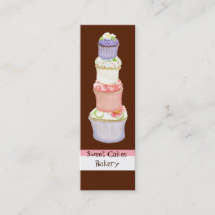 Tarjetas de visita dulces del Shoppe de la