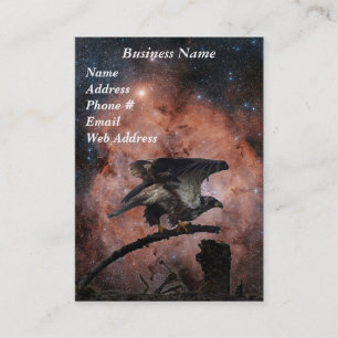 Tarjetas de visita Eagle & Outer Space