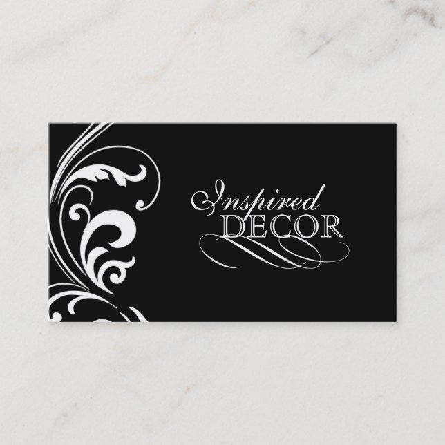 Tarjetas de visita elegantes (Anverso)