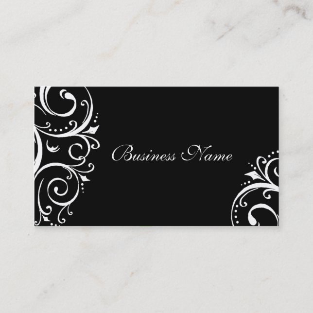 Tarjetas de visita elegantes (Anverso)