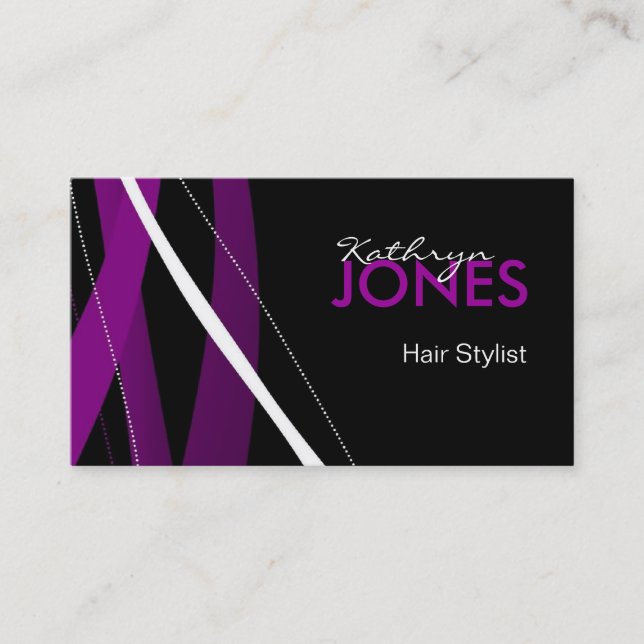 Tarjetas de visita elegantes (Anverso)