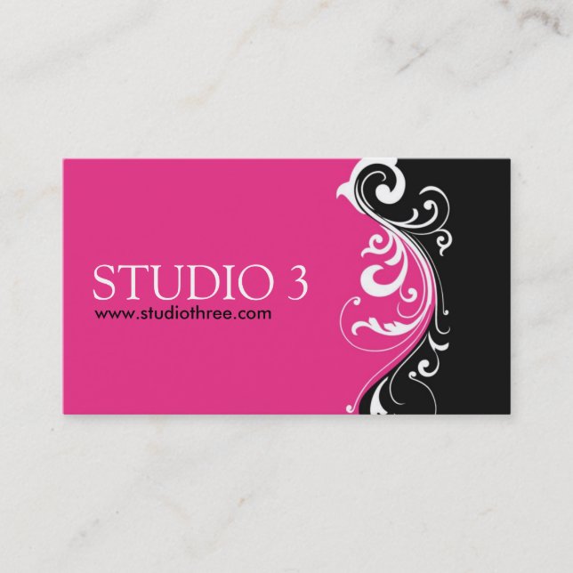 Tarjetas de visita elegantes (Anverso)
