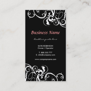 Tarjetas de visita elegantes