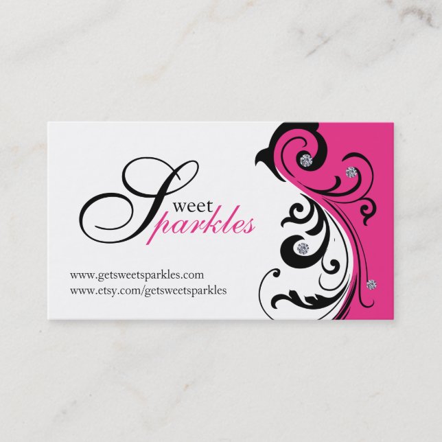 Tarjetas de visita elegantes (Anverso)