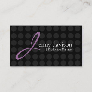 Tarjetas de visita elegantes