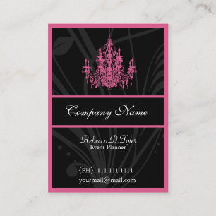 Tarjetas de visita elegantes de la lámpara