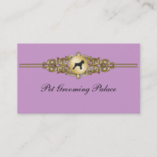 Tarjetas de visita elegantes de la preparación de