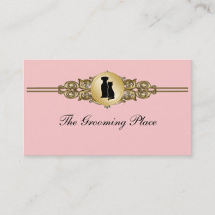 Tarjetas de visita elegantes de la preparación del