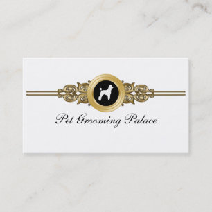 Tarjetas de visita elegantes de la preparación del