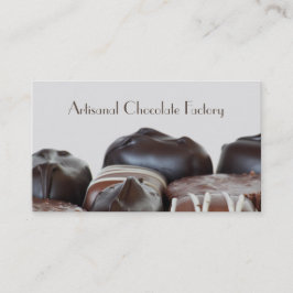 Tarjetas de visita elegantes de los caramelos de