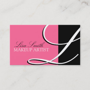 Tarjetas de visita elegantes del monograma