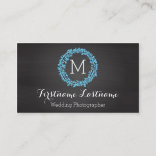 Tarjetas de visita elegantes del monograma